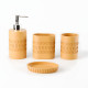 Ceramic Bathroom Set - 4 Pcs